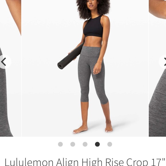 lululemon athletica Pants - Lululemon 17” crop align sz2